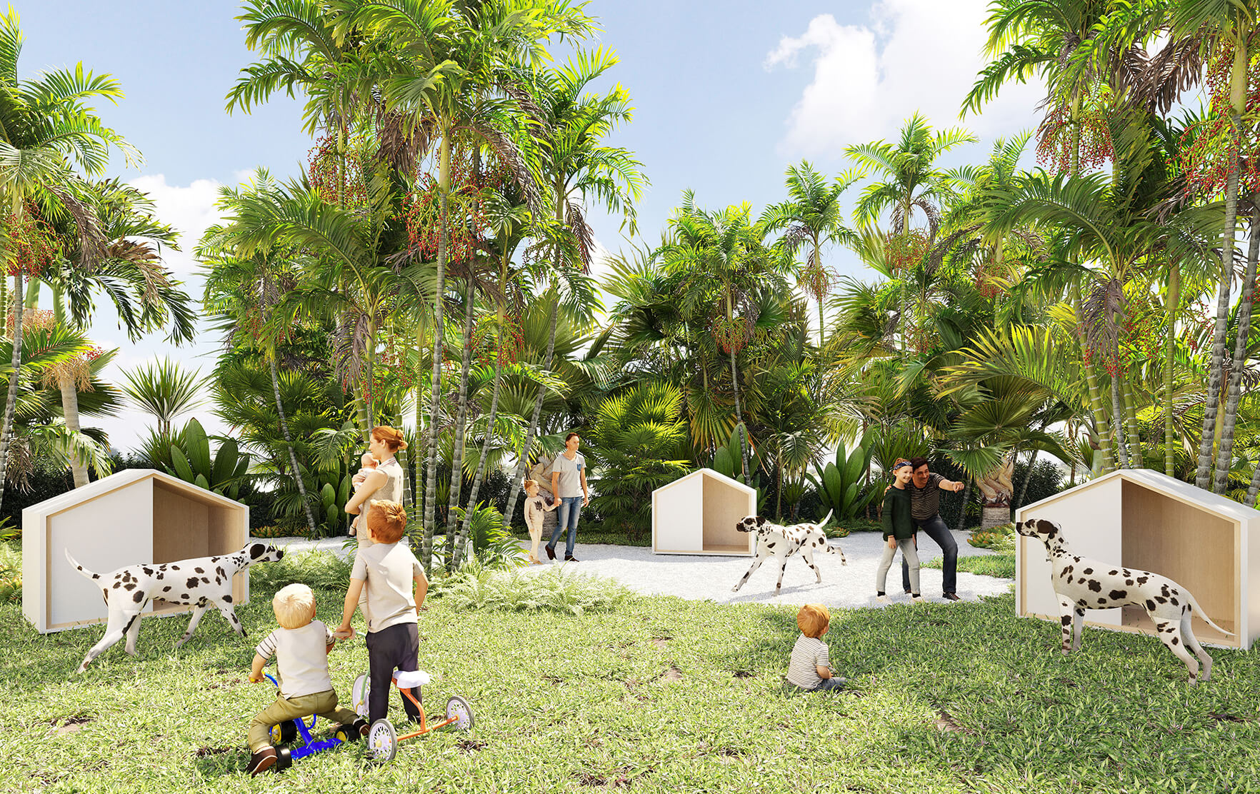 Dedicated pet-friendly zone at Torino by Oro24 for furry friends.