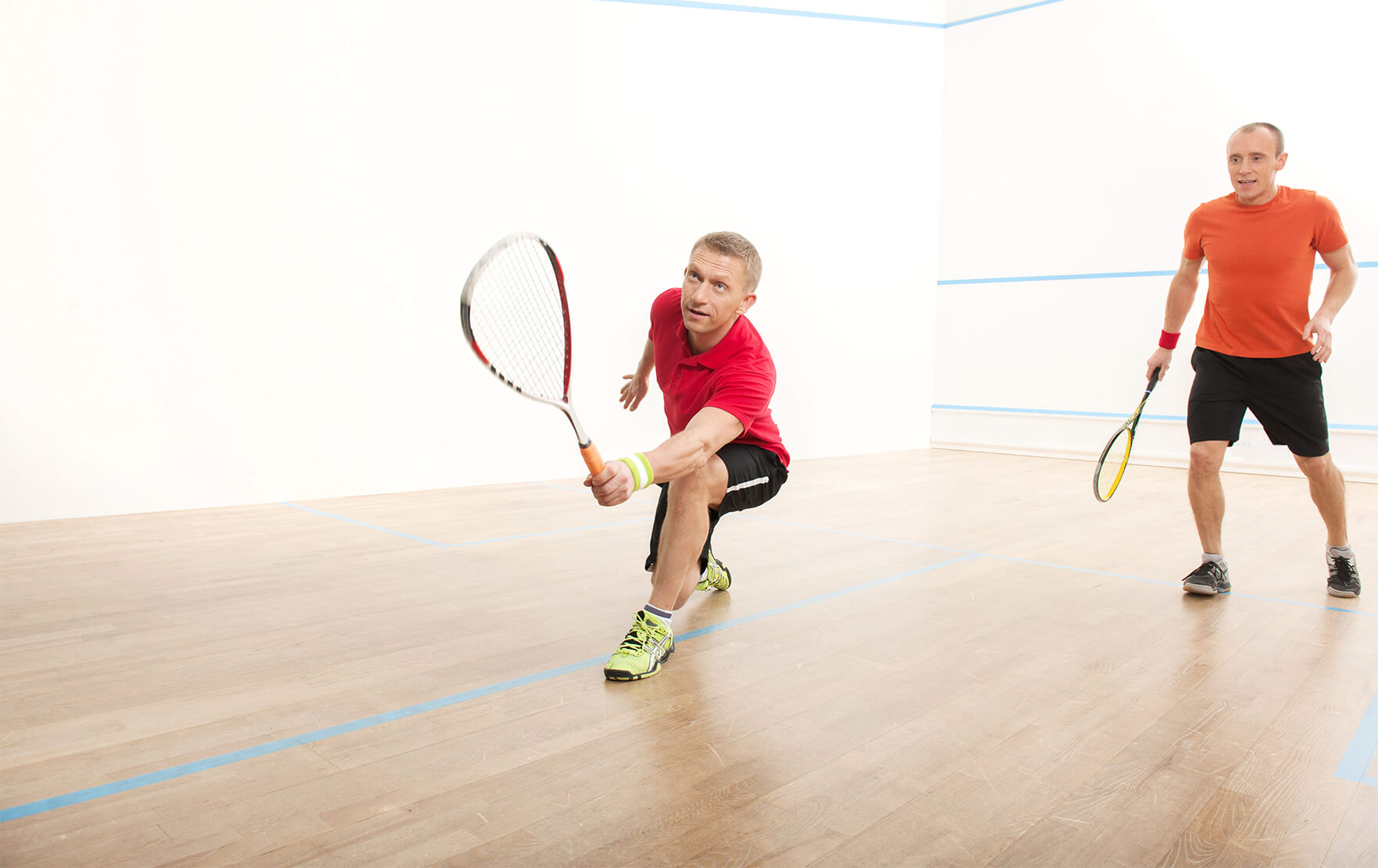 Indoor squash courts for sports enthusiasts at Torino by Oro24.