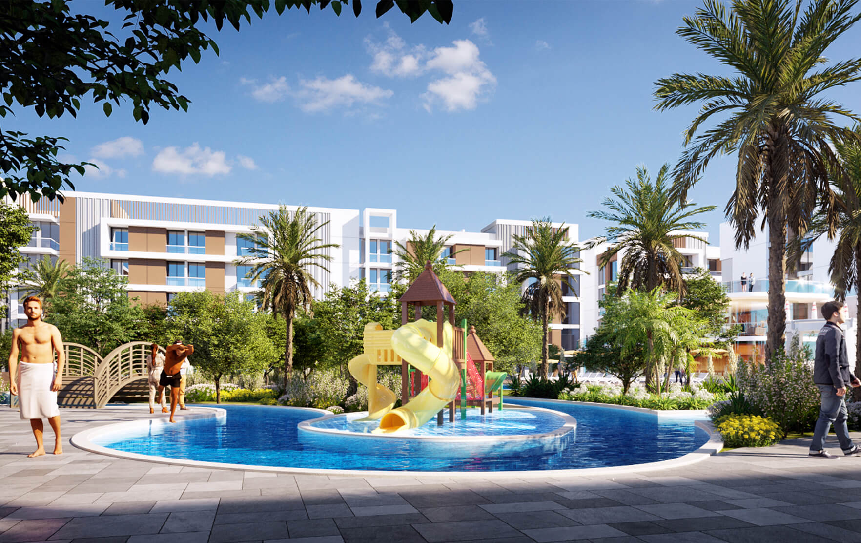 Refreshing plunge pool for relaxation at Torino by Oro24.